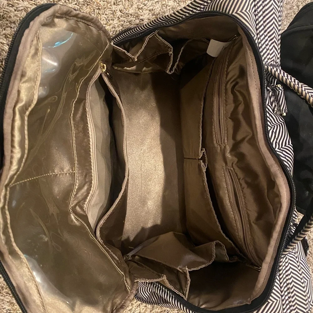Jujube Queen of the Nile Diaper Bag with added accessory bag